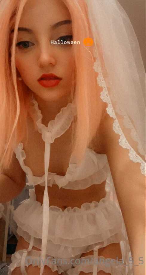 Angela_5_5 OnlyFans Sexy Bride Lingerie