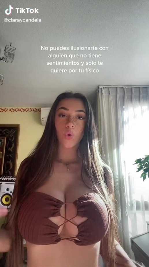 claraycandela big tits TikTok