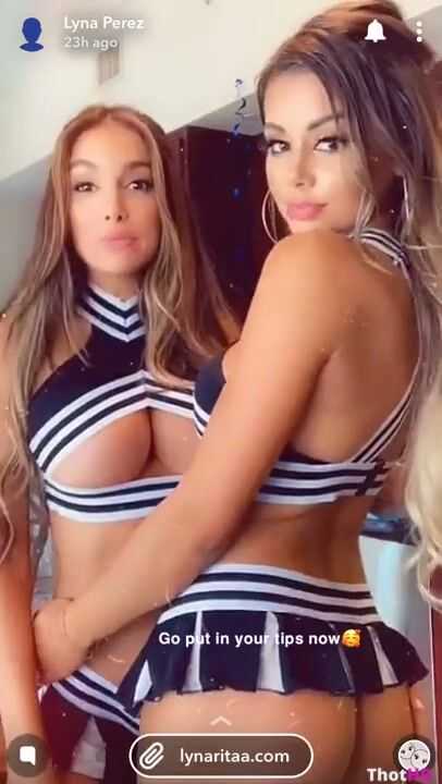 Lyna Perez with hot friend huge melons ONLYFANS