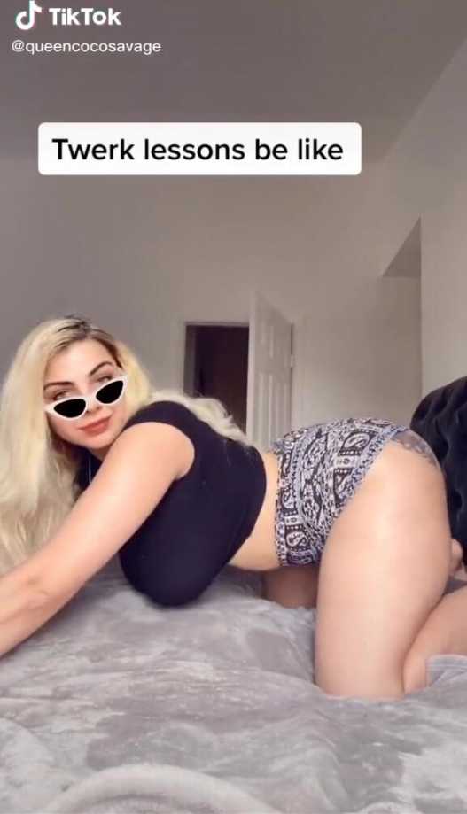 queencocosavage twerking lesson