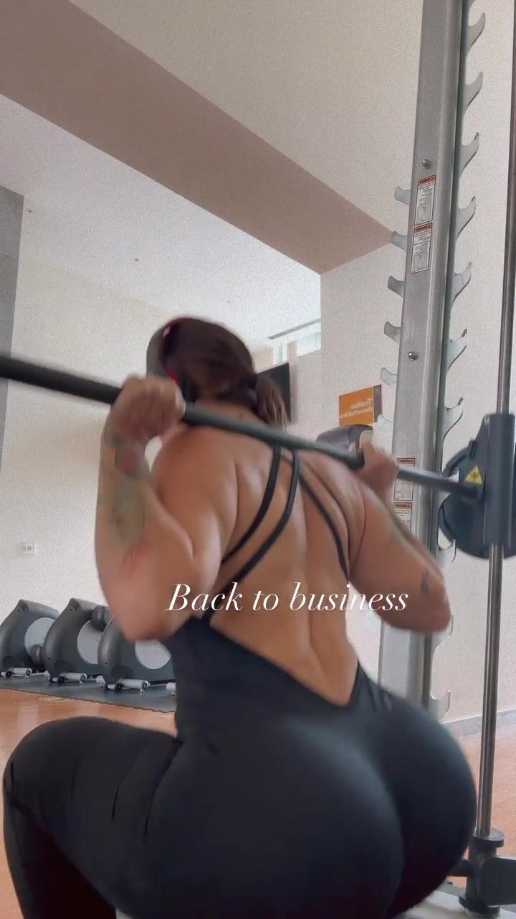 Valeria Vidal Spandex Bodysuit Workout Big Ass OF