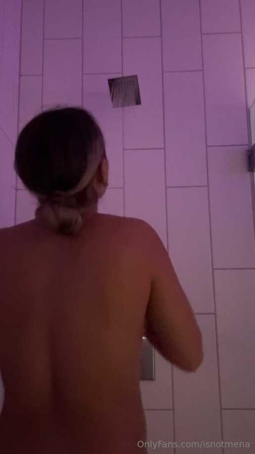 Ximena Saenz OF Nude Shower Video